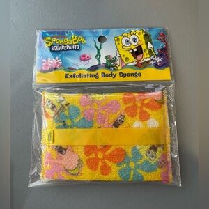SpongeBob SquarePants Patrick exfoliating Body Sponge - Yellow, Pink, and Blue